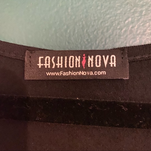 FASHION NOVA Black Jumpsuit - Size Large - Picture 2 of 2